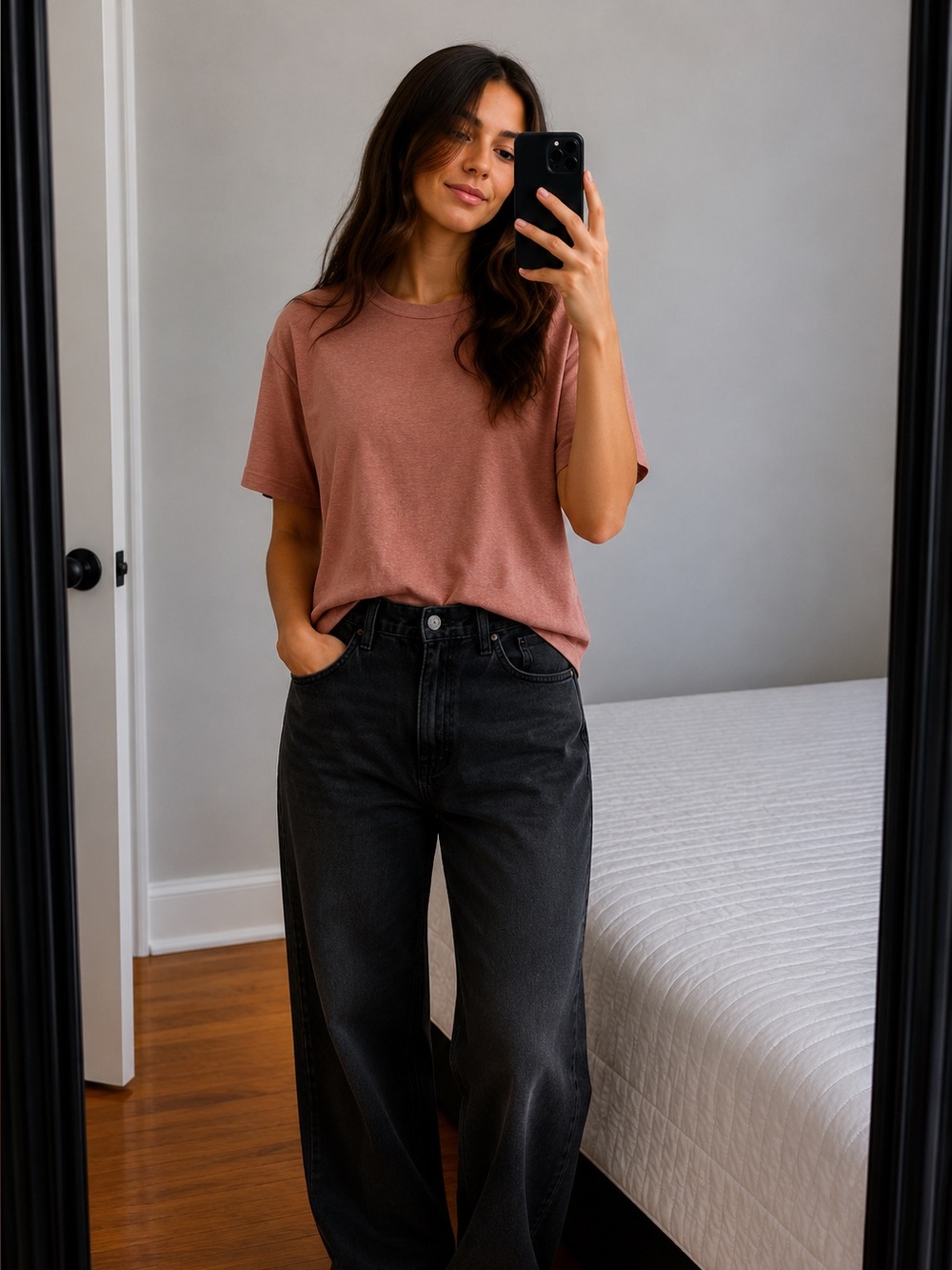 Old Navy Pink Oversized Tee XS